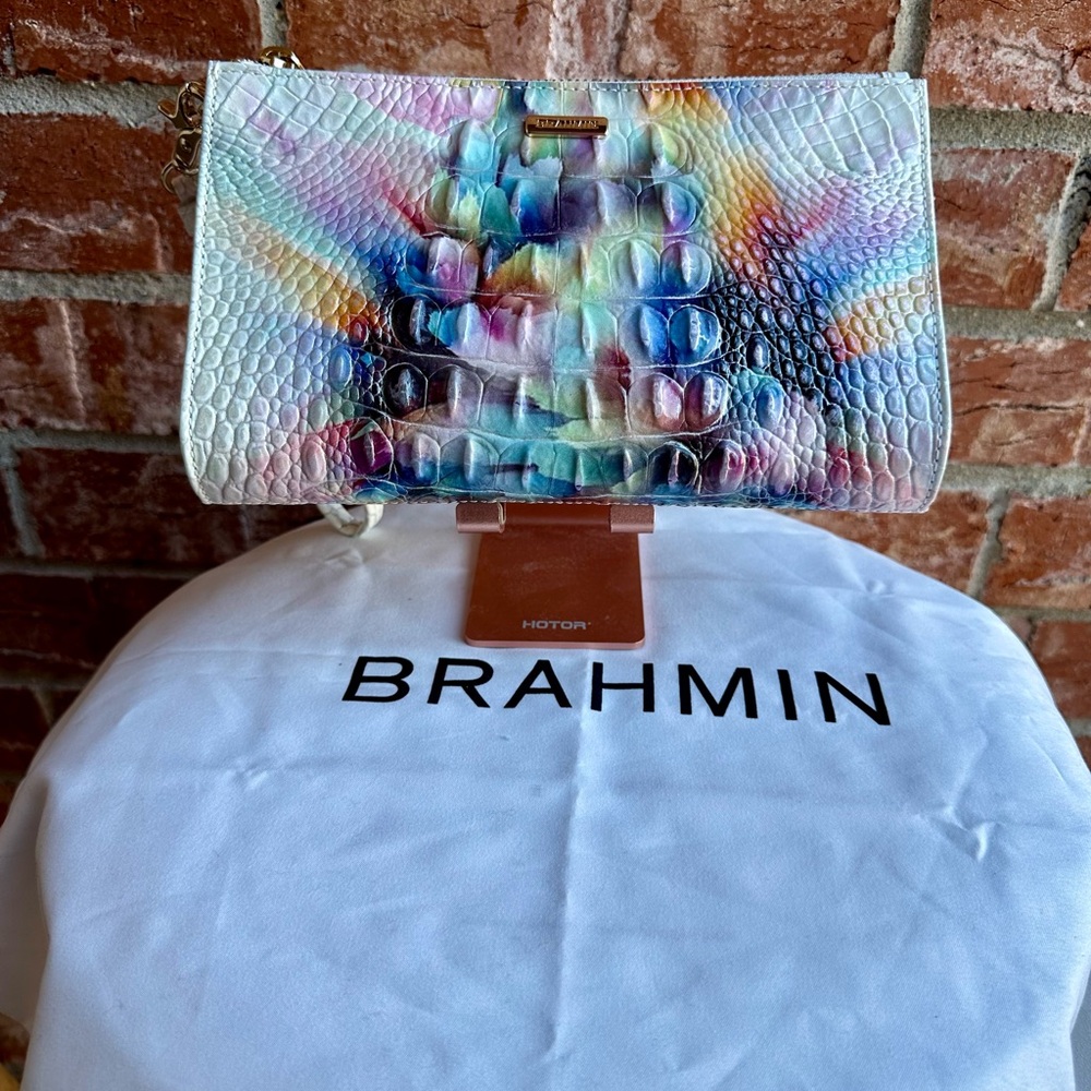 Brahmin Prism Daisy wristlet